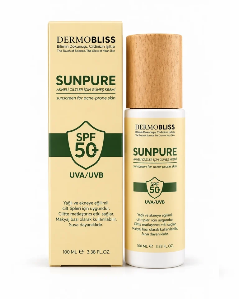 SUN PURE Akne Karşıtı SPF 50+ Güneş Kremi